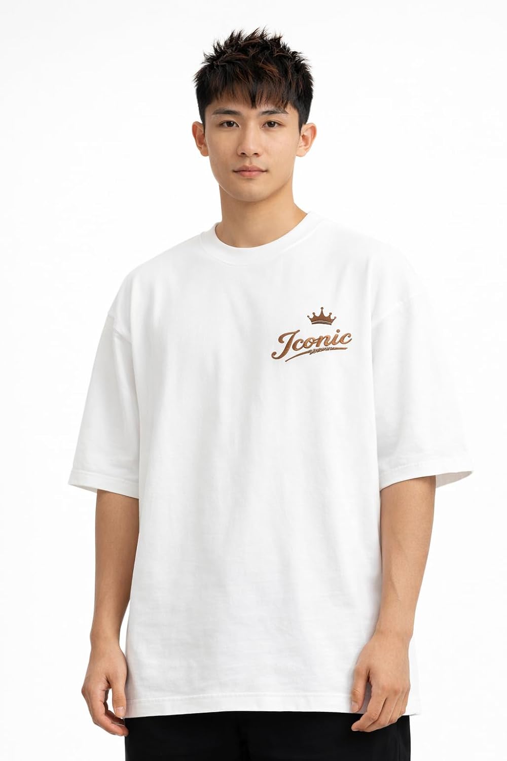 Buy AngelUrza Oversized T Shirt for Men 220 GSM 100% Pure Cotton